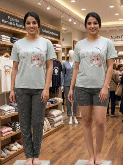بيجاما 3 قطع